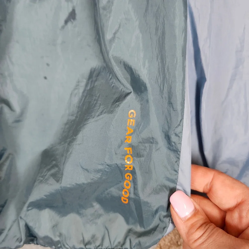 Cotopaxi Teca Windbreaker Jacket Womens M Hooded Colorblock Lightweight Pullover - Picture 8 of 8